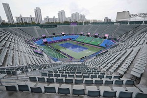 Korea Open tennis matches postponed due to rain