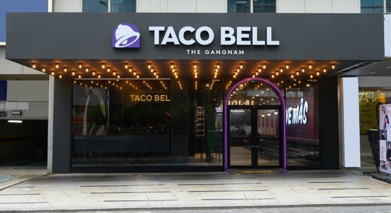 Taco Bell's flagship store in Gangnam-gu, Seoul (Taco Bell Korea)