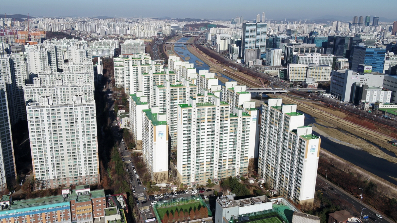 경기도 광명시 철산동 일대 아파트 모습. [헤럴드DB]