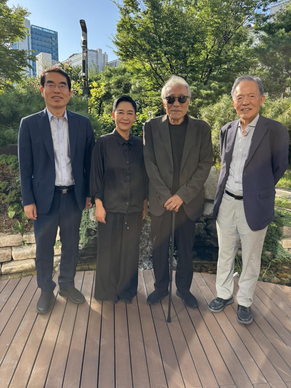 양기대 전의원(왼쪽끝) 페북 캡처.