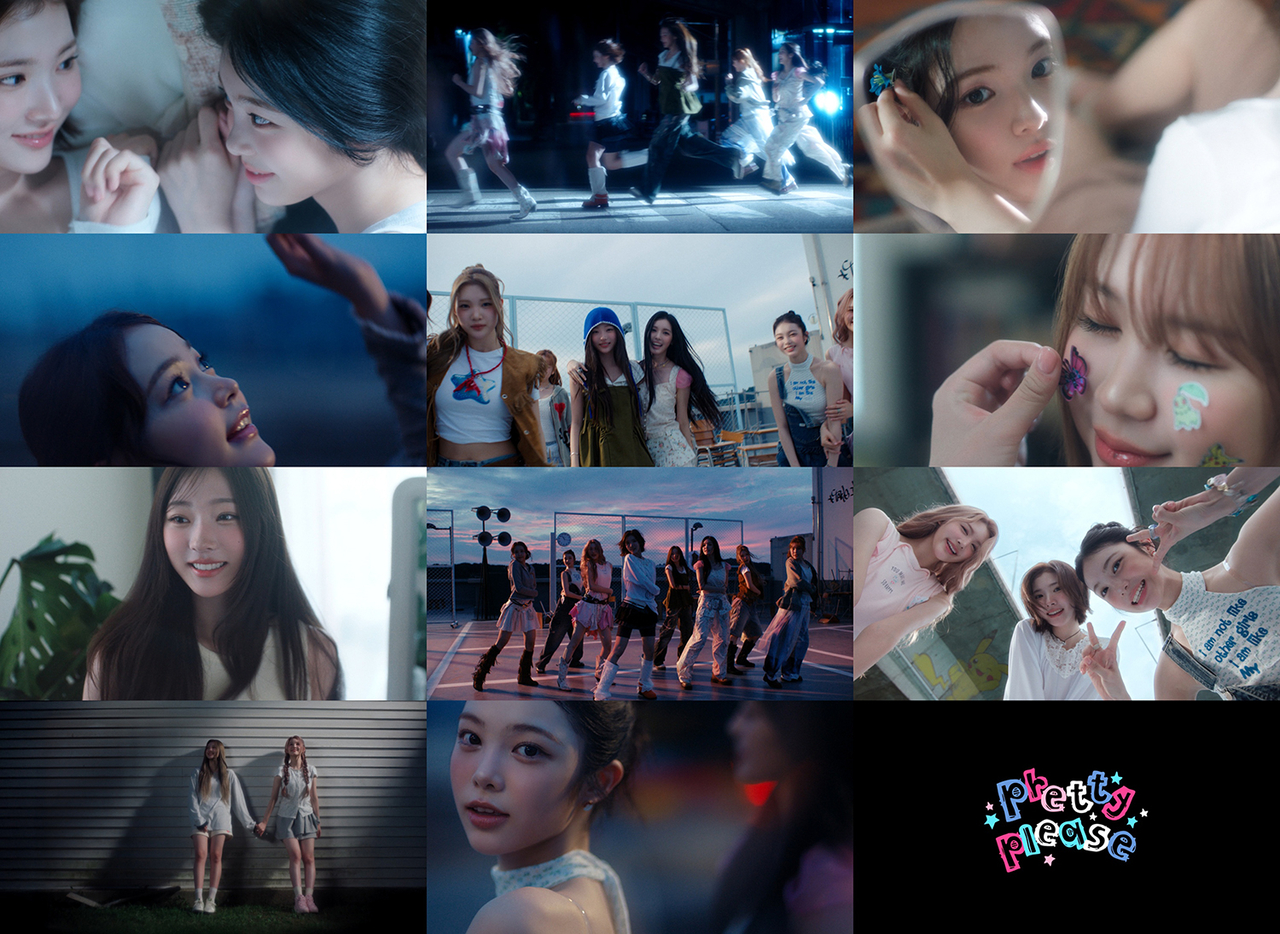 Teaser image of Hearts2Hearts's "Pretty Please" (SM Entertainment)