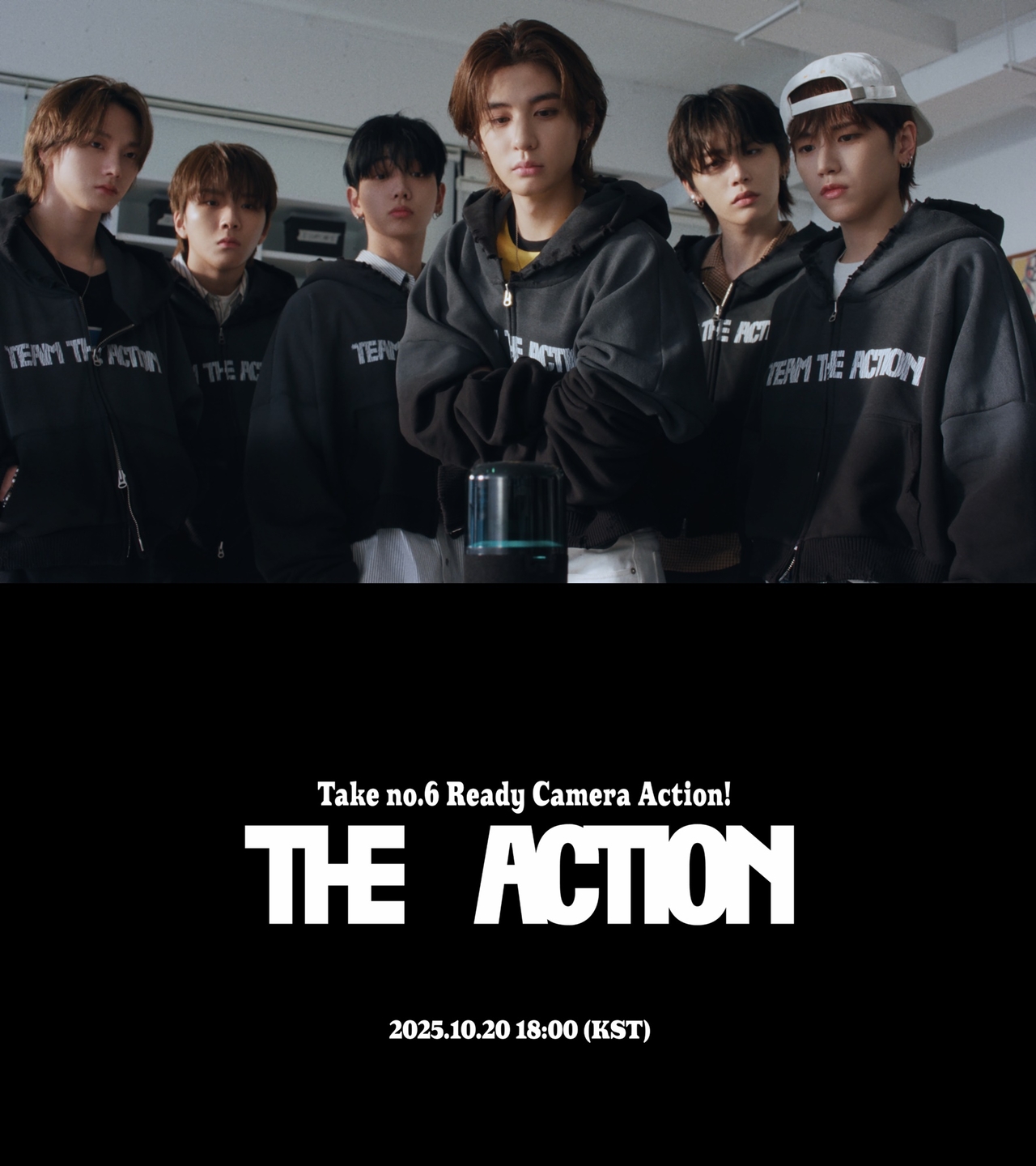 Teaser image of Boynextdoor's new album "The Action" (KOZ Entertainment)