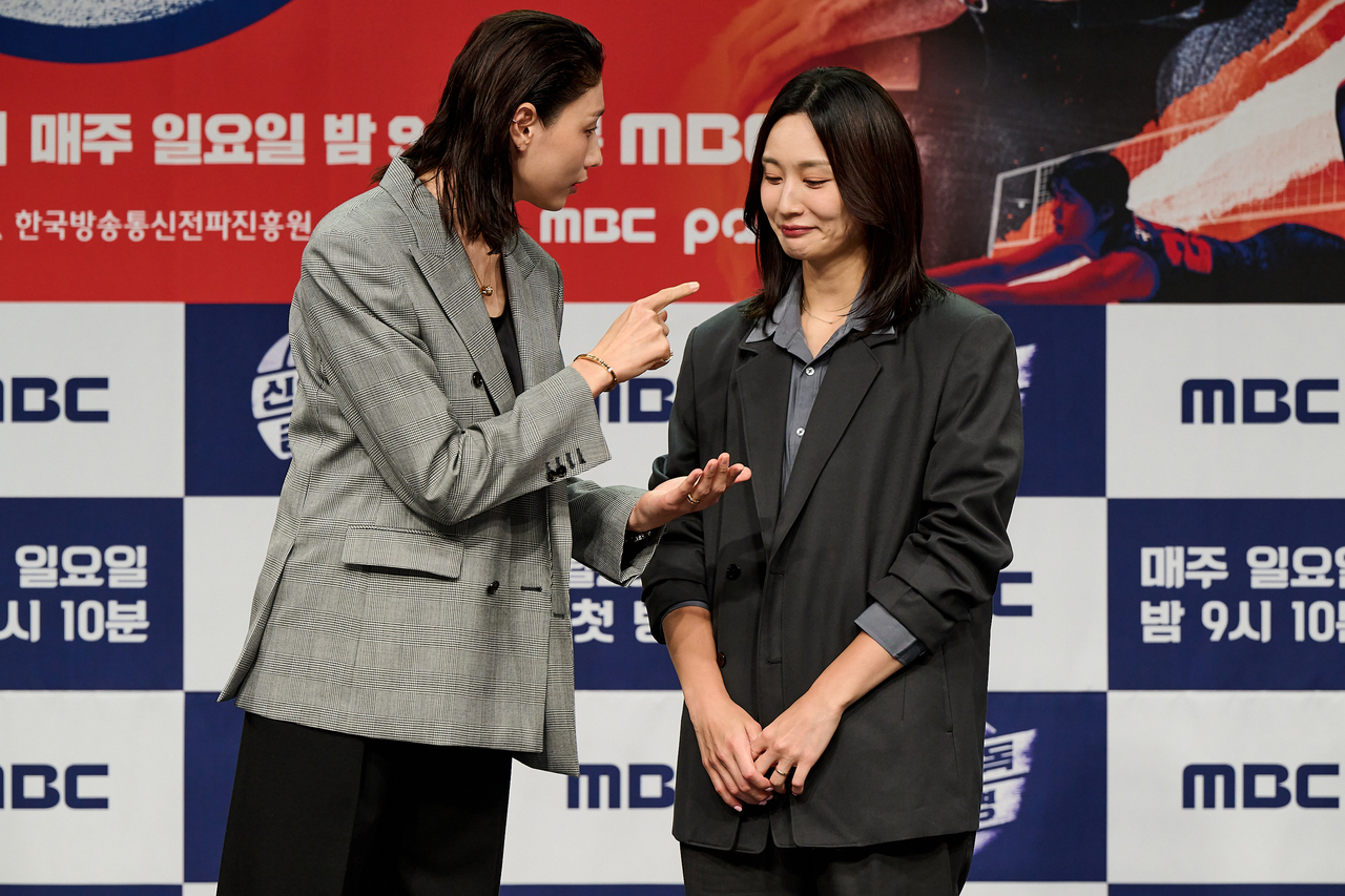 김연경, 표승주/사진제공=MBC