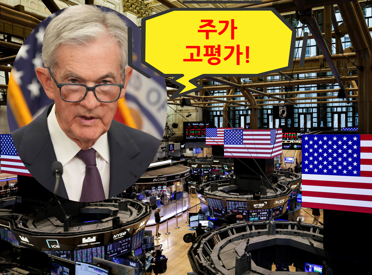 파월 “주가 상당히 고평가” 직격…뉴욕증시, 3대 지수 하락 마감 [투자360] - 헤럴드경제