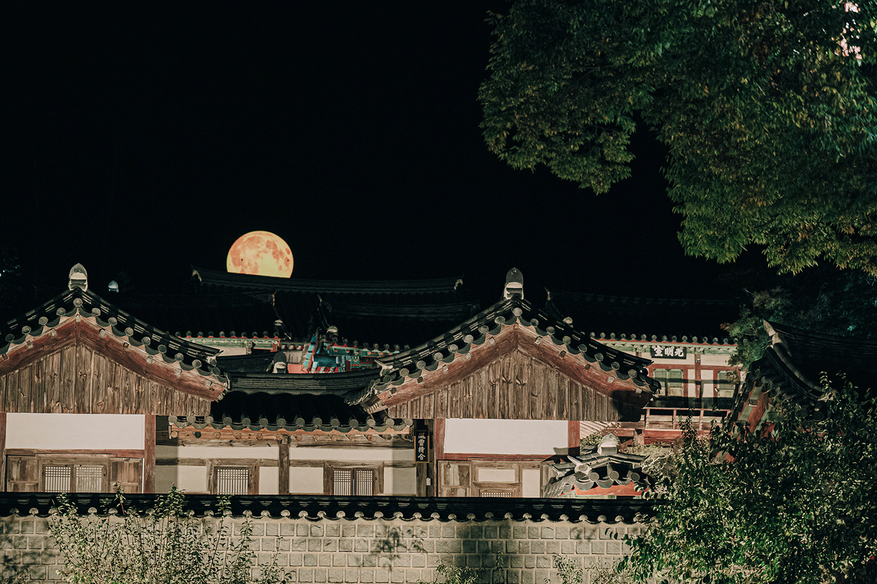 도산서원 야간풍경[안동시 제공]