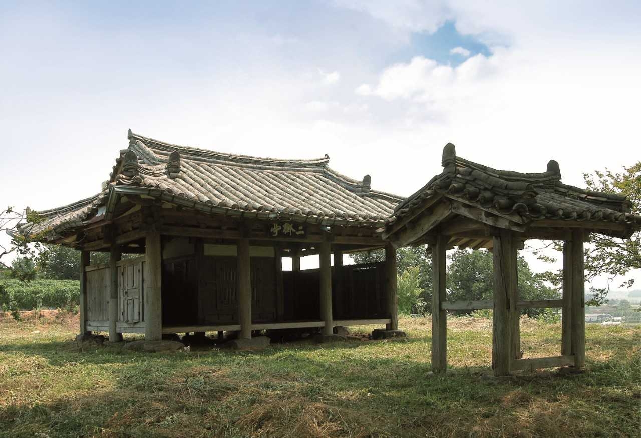 삼수정 전경[예천군 제공]