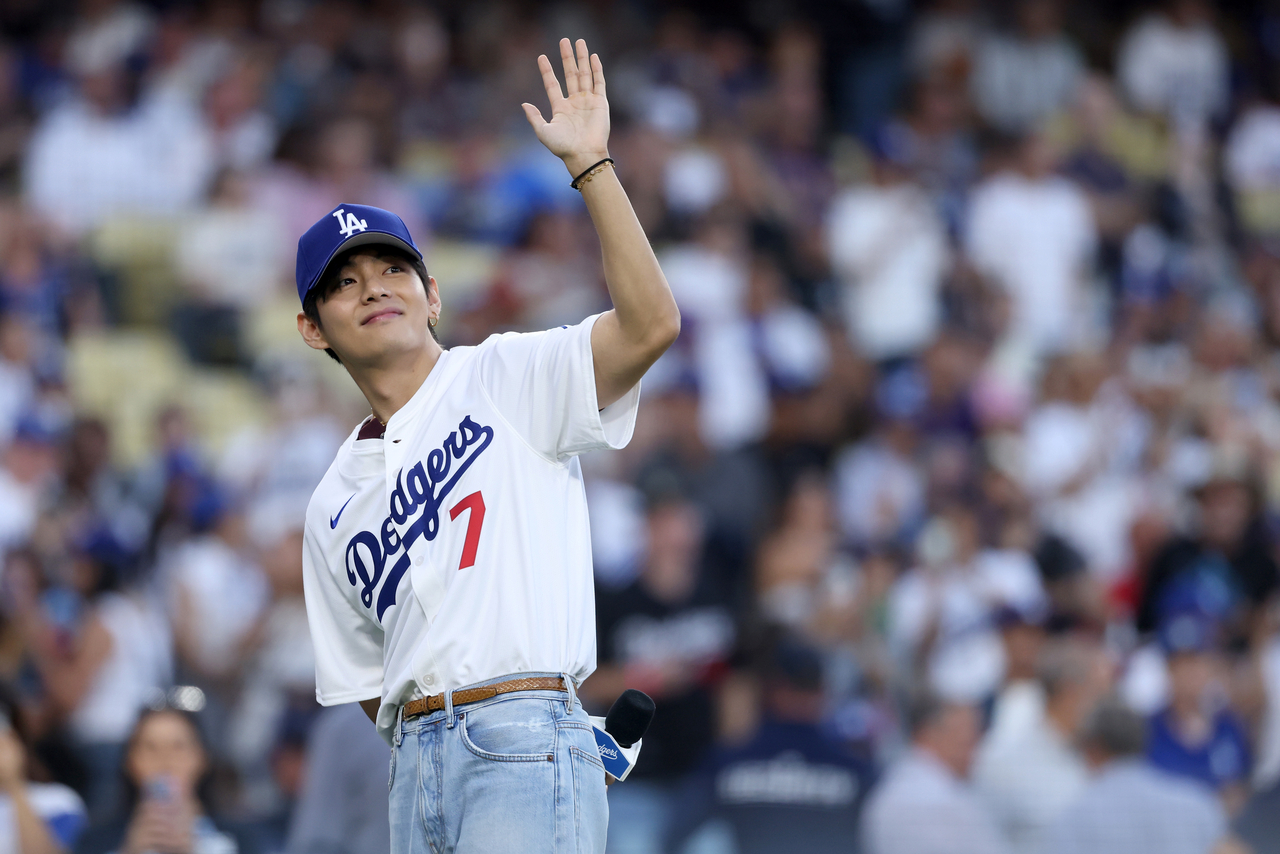 Kim Tae-Hyung, also known as V of BTS (Getty Images)