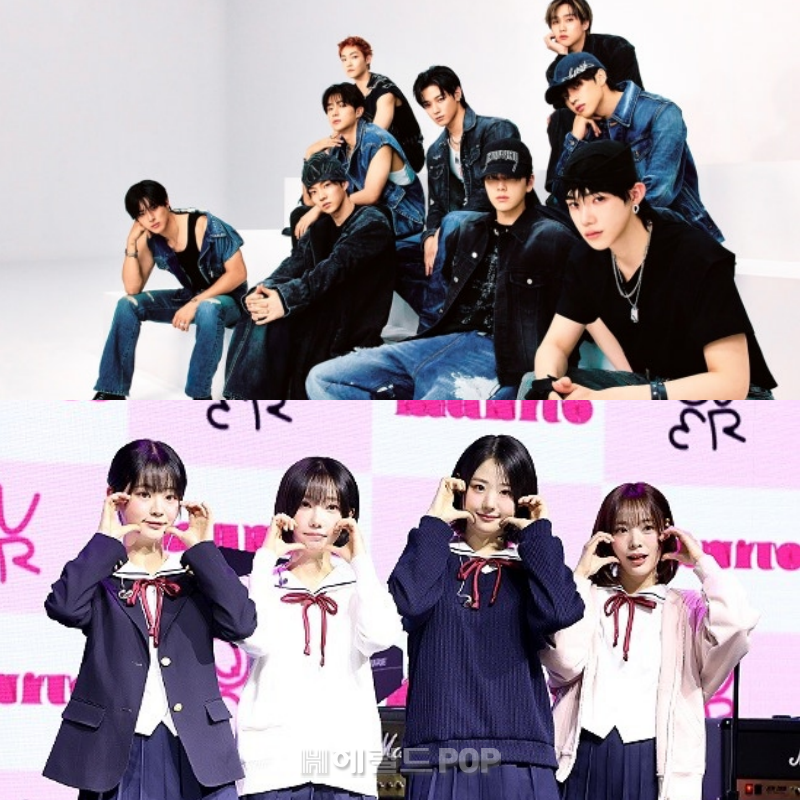 더보이즈, QWER/사진=원헌드레드, 헤럴드POP DB