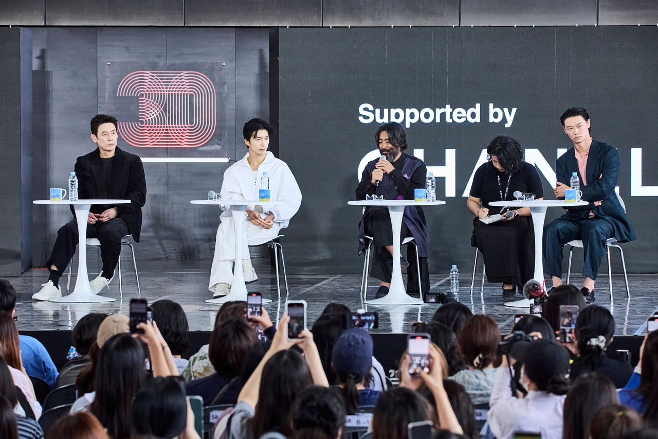 넷플릭스 영화 ‘굿뉴스’ 오픈토크 현장. [부산국제영화제 제공]