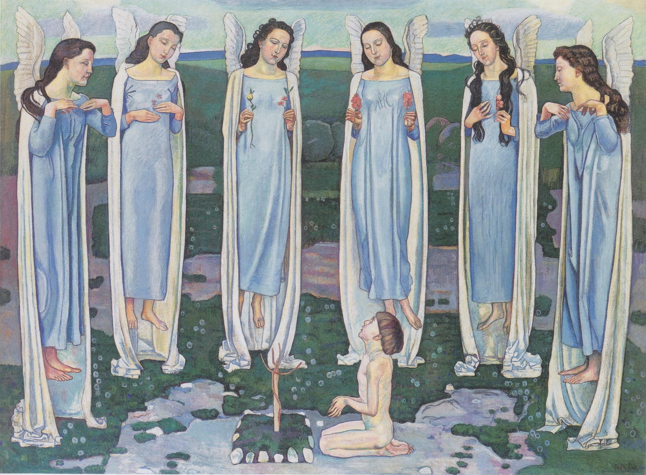 페르디난드 토토사이트 has jinju, 선택받은 자(두 번째 버전), 1903, 캔버스에 유채 등, 219x296cm, Osthaus Museum Hagen