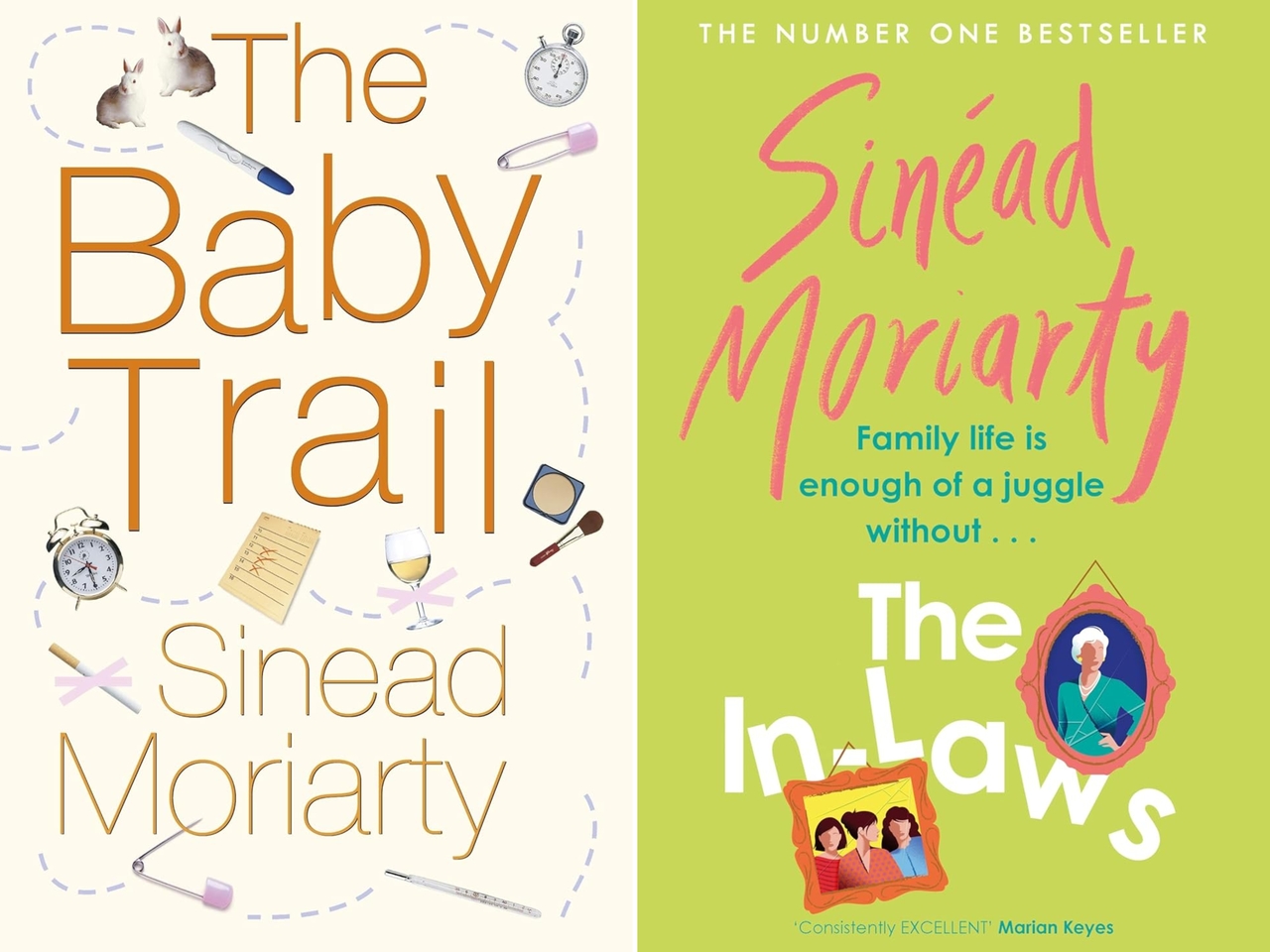 "The Baby Trail" and "The In-Laws" by Sinead Moriarty (Penguin, Sandycove)