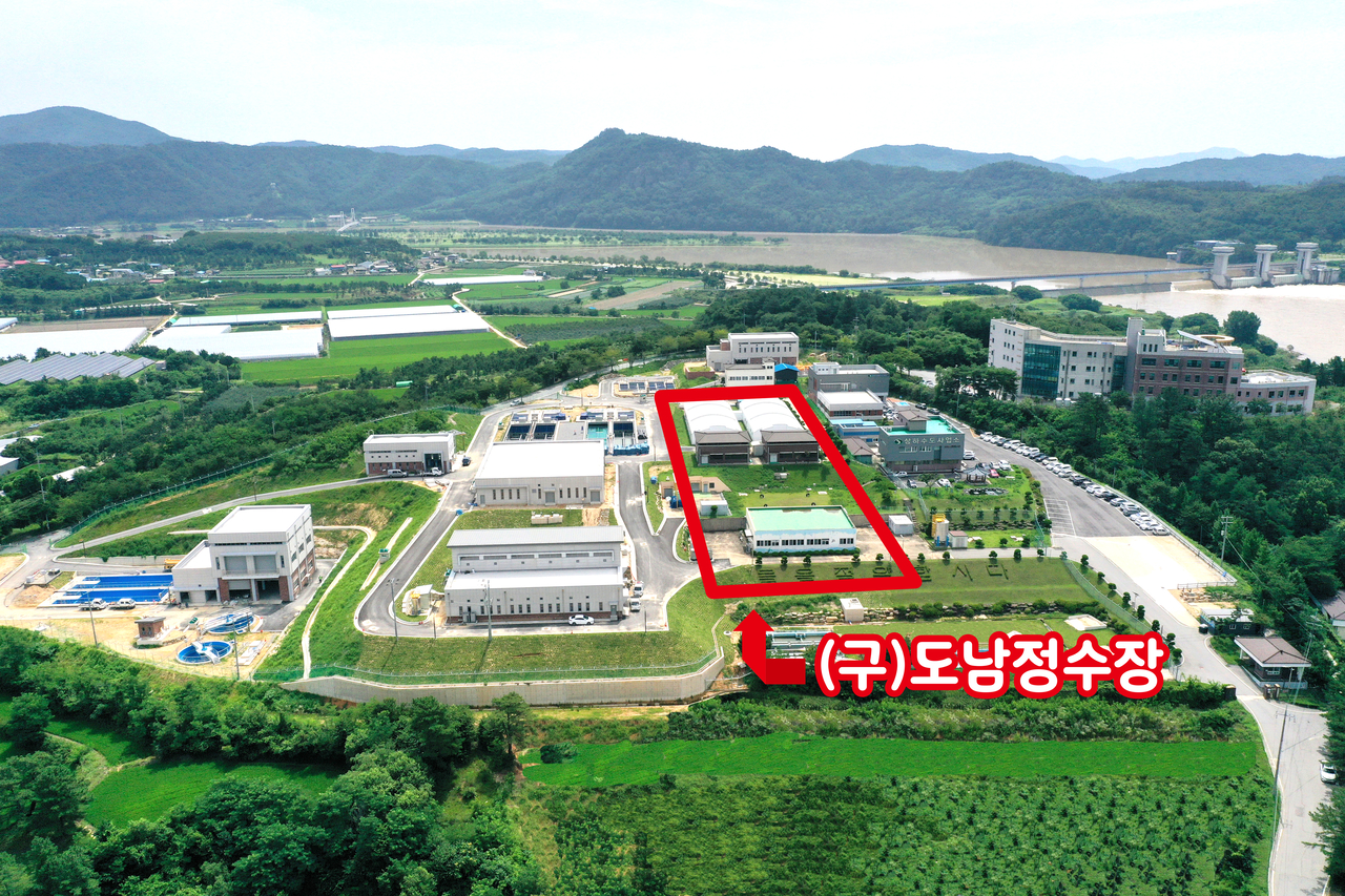 상주시 도남정수장 전경[상주시 제공]