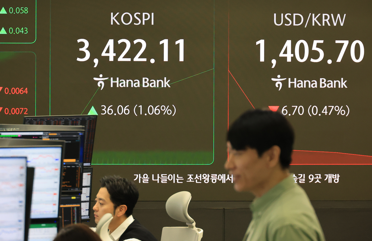 美금리 인하 기대 타고…3.4원 하락한 환율, 1409.0원 개장 - 헤럴드경제