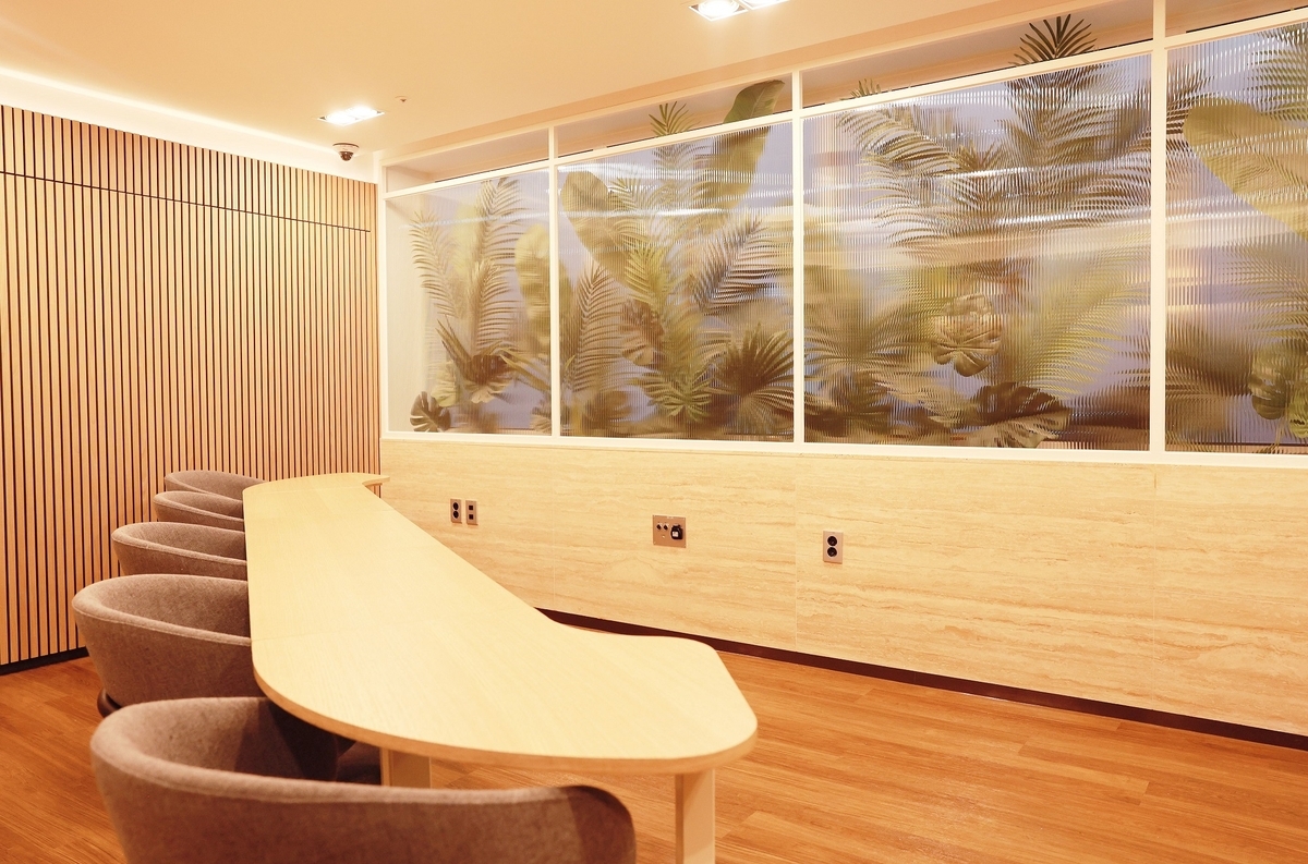 View of the music therapy room at the Min Yoon-gi Center (Severance Hospital)