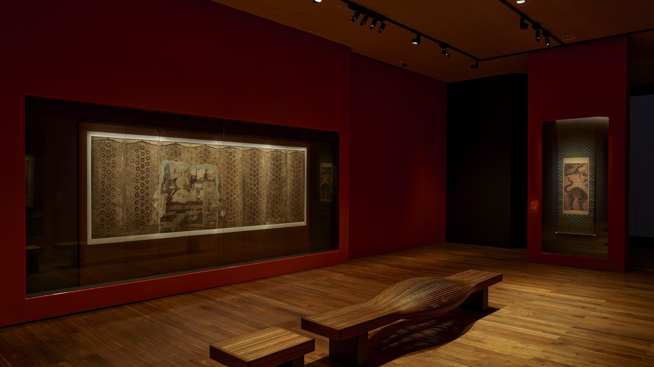 Installation view of "Tigers and Magpies" at Leeum Museum of Art in Seoul (Leeum Museum of Art in Seoul )