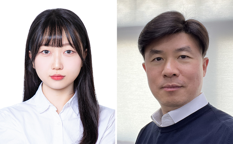 (왼쪽부터)김재연 석사과정, 김주헌 교수 [토토사이트 번호 차단 제공]