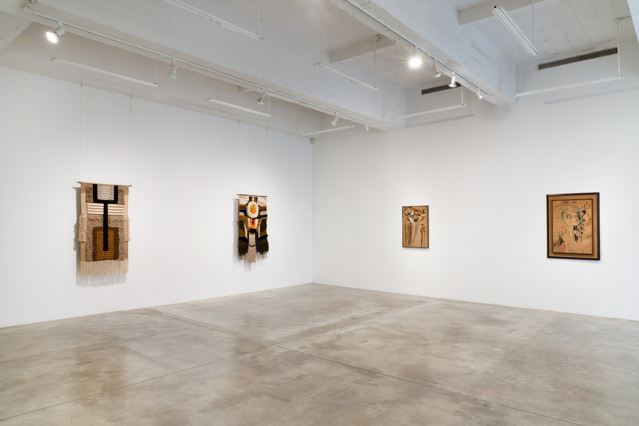 Installation view of "Lee ShinJa: Weaving the Dawn" at Tina Kim Gallery shown from Aug. 22 to Sept. 28, 2024 (Courtesy of the gallery)