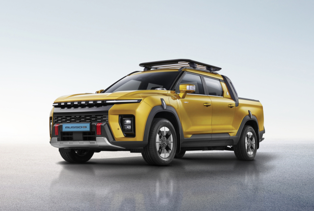 KG Mobility's Musso EV (KGM)