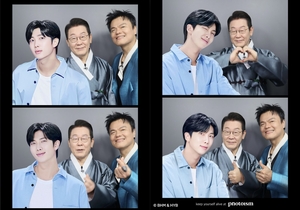 &apos;OMG is this photoshopped?&apos; BTS’ RM stunned by snaps with President Lee Jae Myung