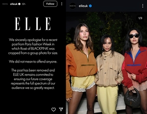 Elle UK apologizes for cropping Blackpink’s Rose from group photo