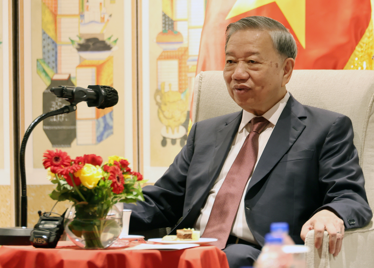 This file photo shows Vietnam's top leader, To Lam. (Yonhap)