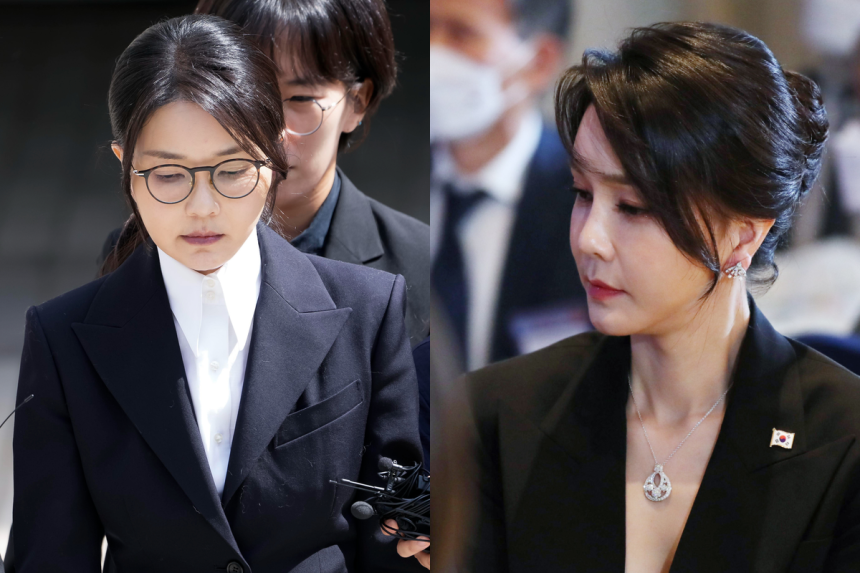 윤석열 전 대통령의 부인 김건희씨. [뉴시스]