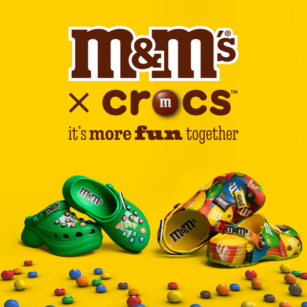 M&amp;M'S® and Crocs Unveil Limited-Edition Collection: A Playful Fusion of Fashion and Fun