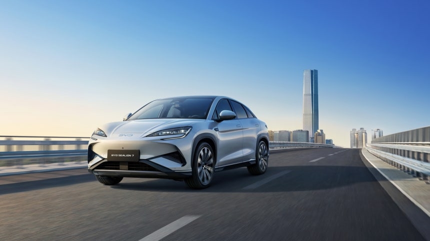 토토사이트 더베이 중형 전기 SUV ‘씨라이언7’ [토토사이트 더베이코리아 제공]