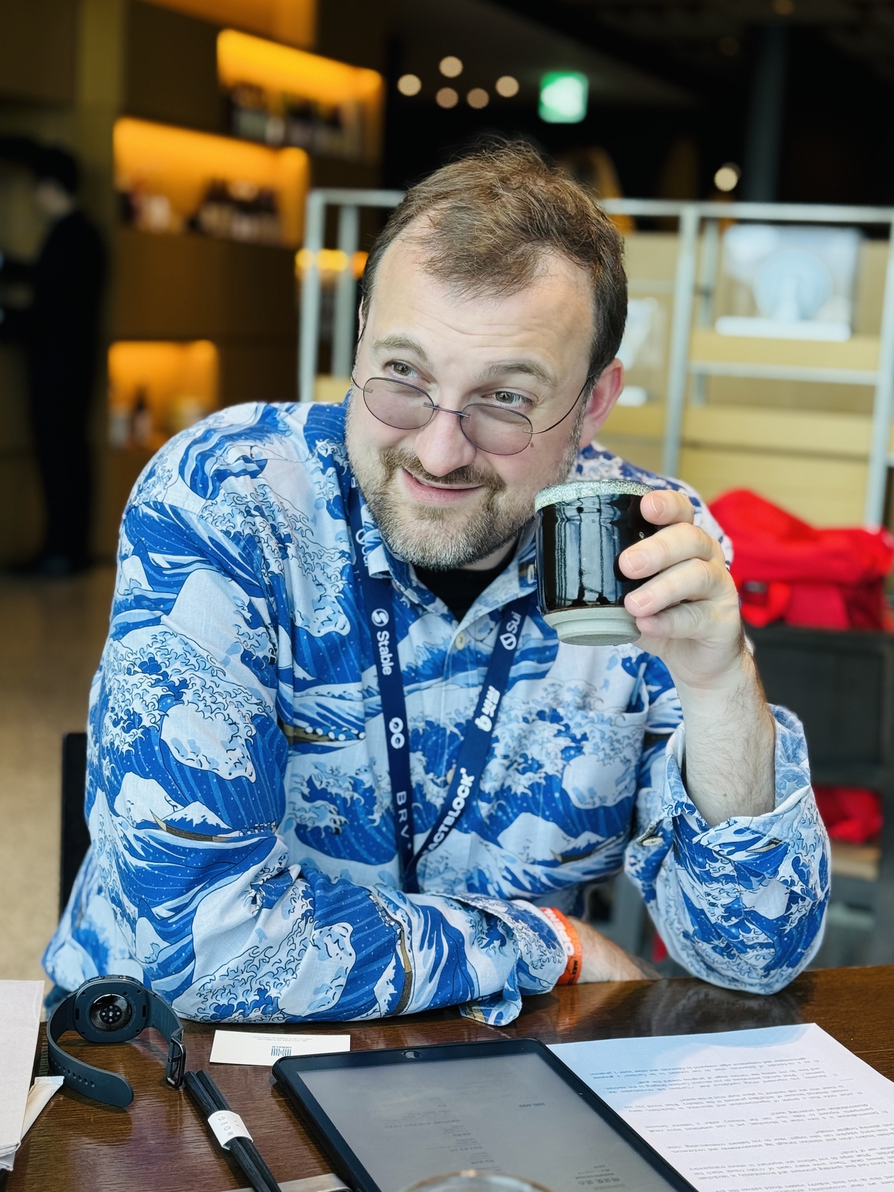 Charles Hoskinson, co-founder of the ethereum blockchain platform and CEO of Input Output, speaks in an interview with The Korea Herald at Grand Walkerhill Seoul on Sept. 23. (Sanjay Kumar/The Korea Herald)
