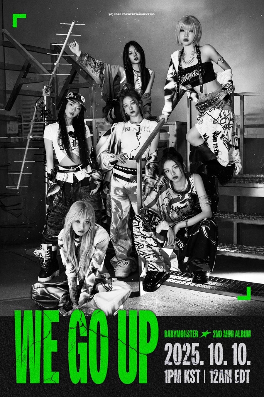 No ceiling for us: Babymonster on 2nd EP 'We Go Up' - The Korea Herald