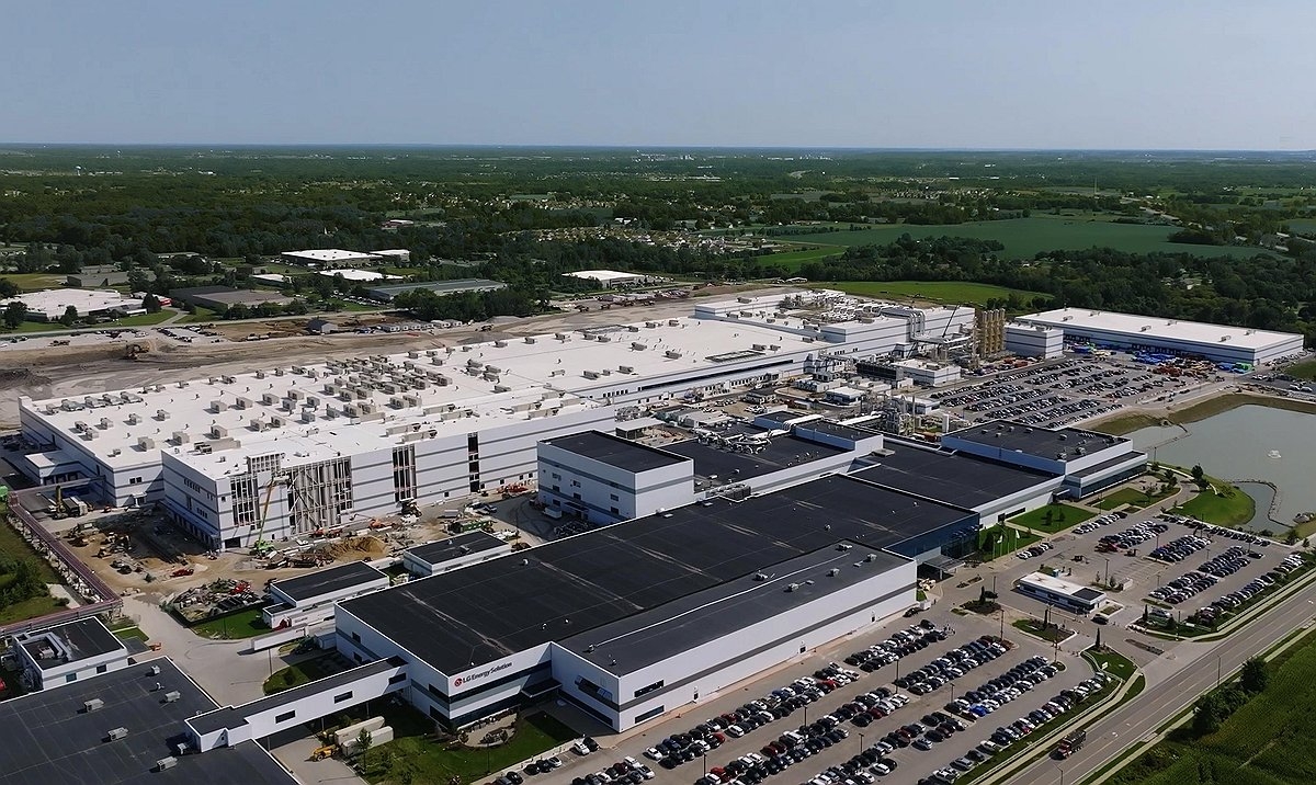 LG Energy Solution’s US battery manufacturing plant in Holland, Michigan (LG Energy Solution)
