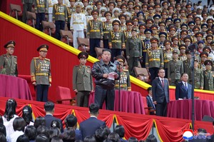 N. Korea's Kim pays respects at family mausoleum for party founding anniversary
