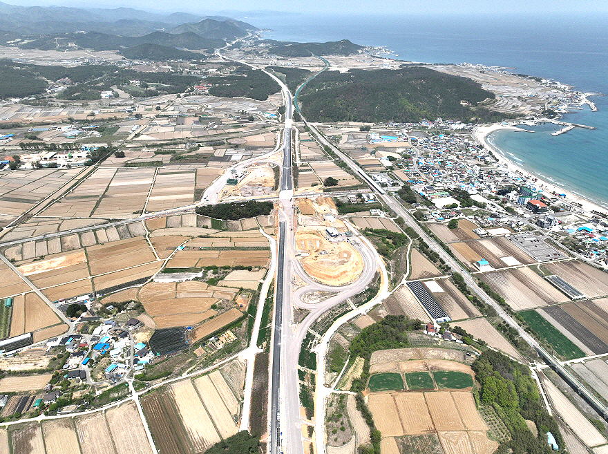 포항~영덕 고속도로[포항시 제공]