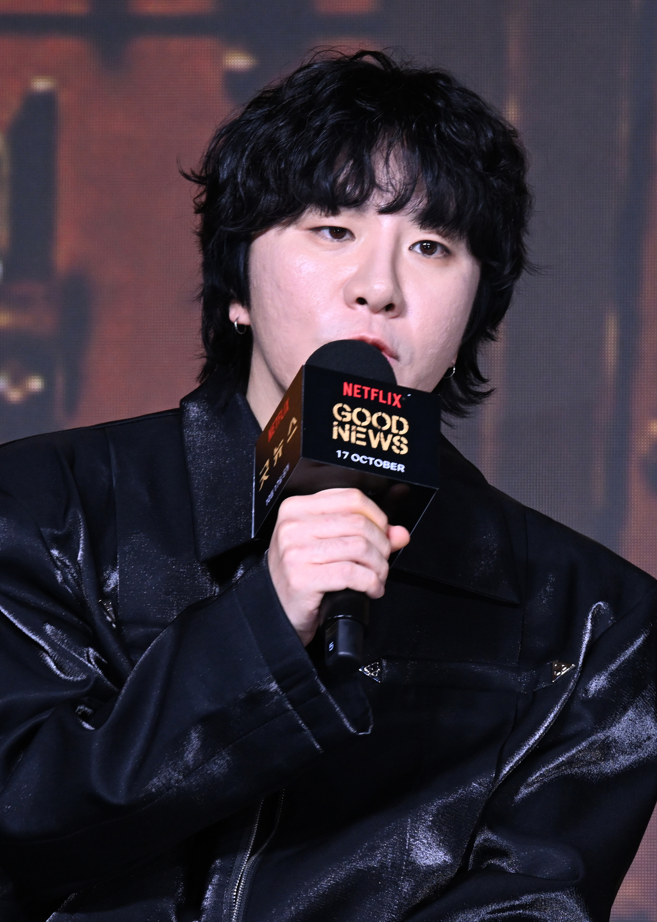 [헤럴드POP=윤병찬 기자]넷플릭스 오리지널 영화<굿뉴스>가 14일 오전 JW 메리어트 동대문 스퀘어에서 제작보고회가 열렸다. 이날 현장에는 설경구, 홍경, 류승범 배우, 변성현 감독이 참석했다.