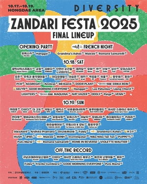French acts bring musical diversity to Zandari Festa 2025