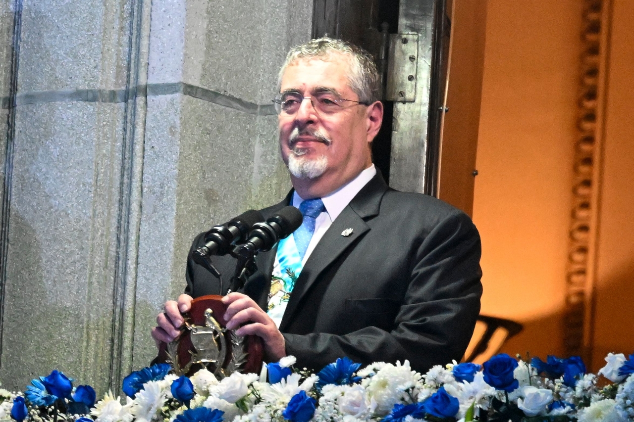 Guatemalan President Bernardo Arevalo (AFP-Yonhap)