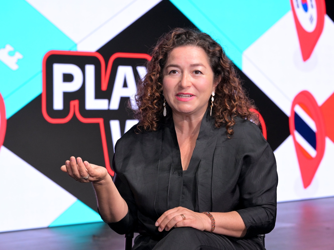 Sofia Hernandez, global head of business marketing and commercial partnership at TikTok, speaks during an interview with The Korea Herald in Seoul on Sept. 25. (TikTok Korea)