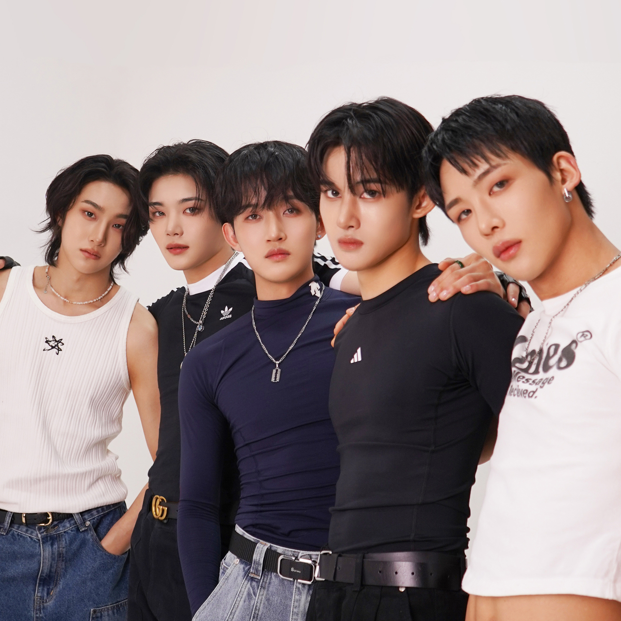 (From left) 1Verse members Kenny, Aito, Seok, Nathan and Hyuk (Singing Beetle)