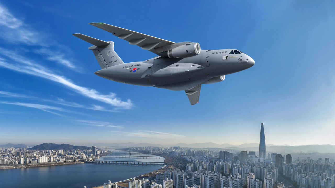 Rendering of  South Korea Air Force C-390 (Embraer)