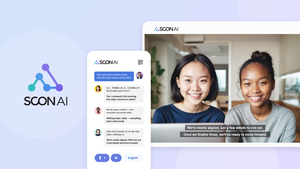 스콘에이아이, 'TIPS' 선정. AI 동시 통역 기술력 공식 인정 - 뉴스 썸네일 이미지