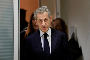 Defiant former French president Sarkozy begins five-year prison term