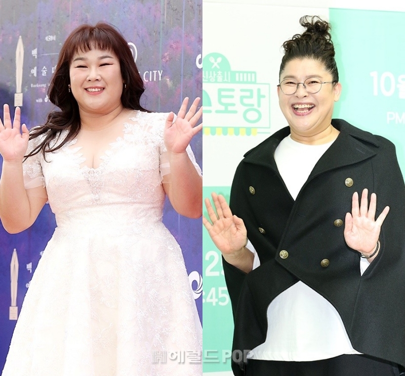 김민경, 이영자/사진=헤럴드POP DB