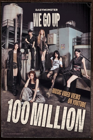 Babymonster hits 100m views with ‘We Go Up’ music video