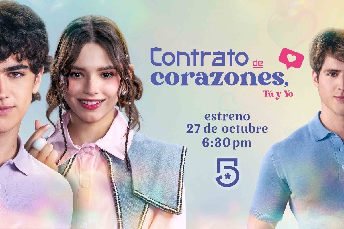 Set to premiere Oct. 27 on Canal 5, "Contrato de Corazones, Tu y Yo" is Mexico’s first drama to deliberately mirror the style and structure of Korean romantic series. The story revolves around a working-class student, a fake relationship and a rivalry between two boys at a prestigious school. (TelevisaUnivision)