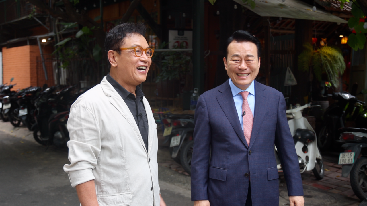 김영철과 고상구 회장