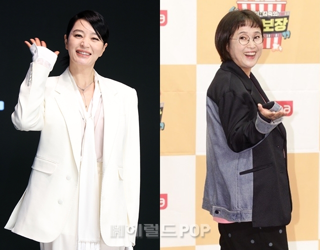 김혜수, 송은이/사진=헤럴드POP DB