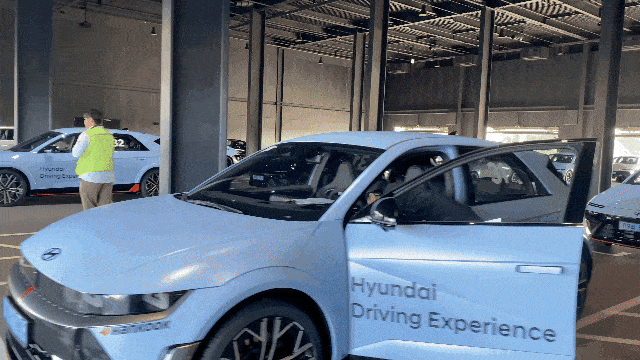 Exterior and interior view of Ioniq 6 N (Lim Jae-seong/The Korea Herald)