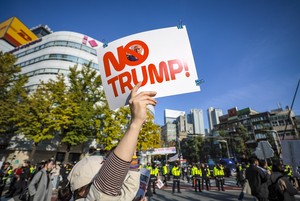 Protests against China, Trump spur tighter APEC security