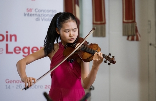 Violinist Kim Hyun-seo (Kumho Cultural Foundation)