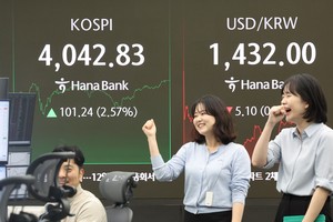 Kospi tops 4,000 for 1st time on US-China trade deal hopes
